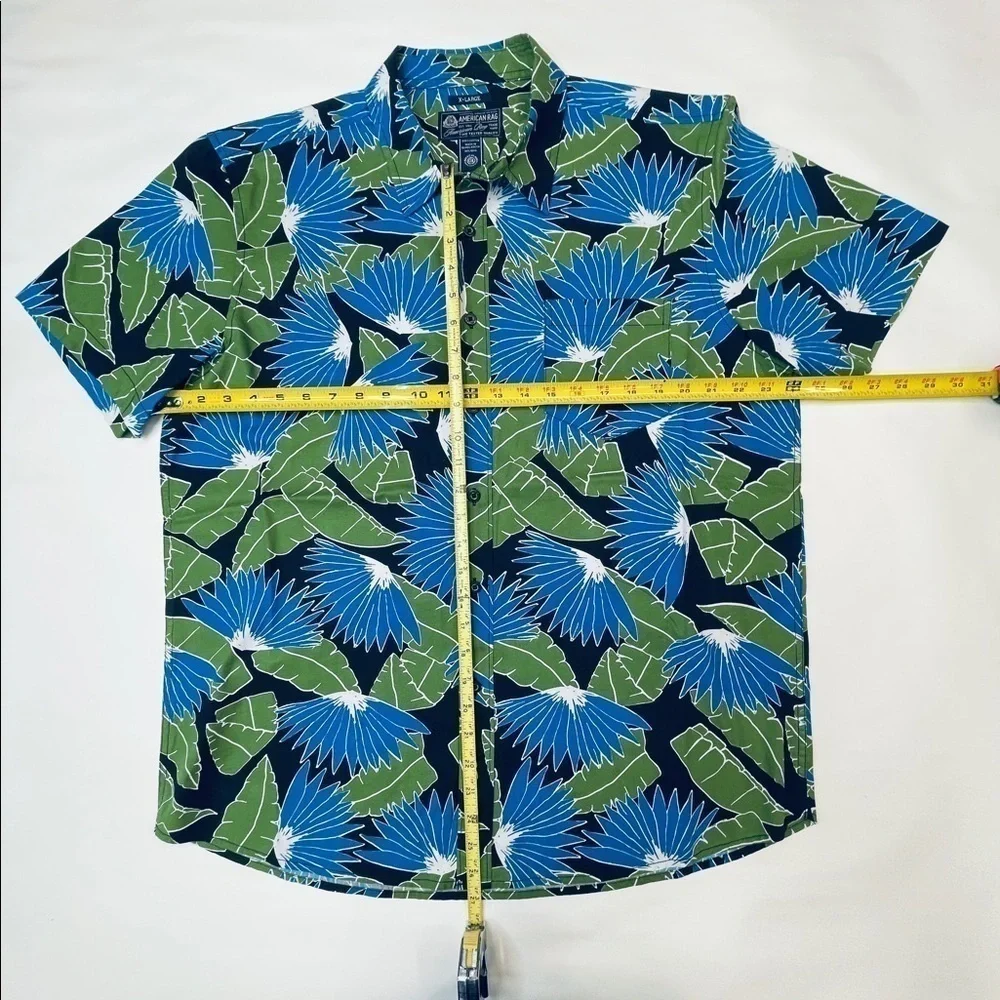 AMERICAN RAG XL CASUAL BUTTON DOWN Short Sleeve - Picture 2 of 5